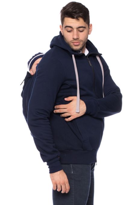 mens babywearing jacket